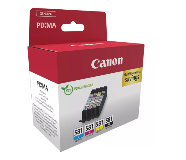 Canon Zestaw 4 tuszów CLI-581 CMYK - 1226668 - zdjęcie 2